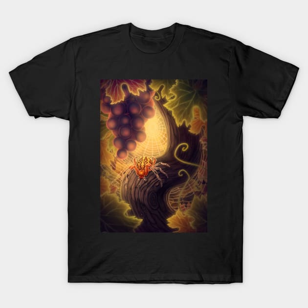 Marbled Orb Weaver T-Shirt by DoomedDreamer